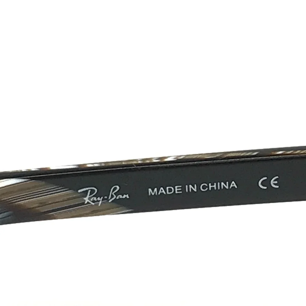 Ray-Ban Petite Eyeglasses Frames RB5028 2004 Purple Brown Horn 49-16-135